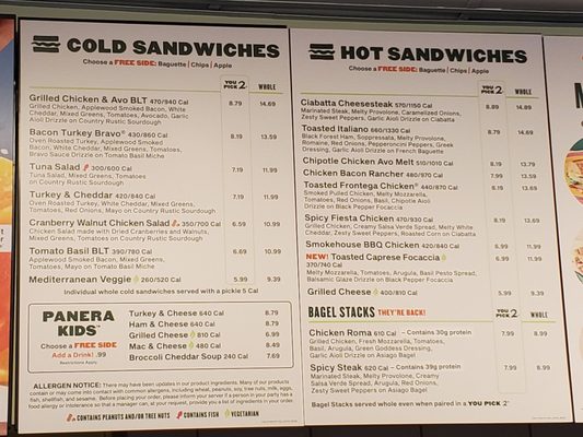 Menu photo 2 Panera Bread San Jose, CA