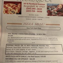 Pizza Romagna - Menu