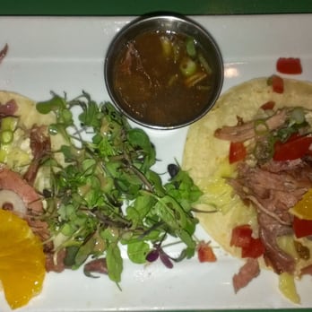 Brussels Bistro - Duck taco appetizer - Belgian Near Me - Laguna Beach, California