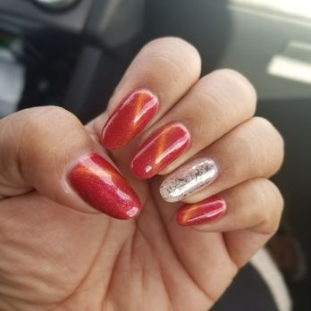 Nice Nails And Spa - Cat eyes nails done by Tina...so fancy! - Nail Technicians Near Me - Woodland, California Nice Nails And Spa - Cat eyes nails done by Tina...so fancy! - Nail Technicians Near Me - Woodland, California