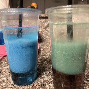Game On - Miltank Italian Soda and Mewtwo Red Bull Italian Soda ? (workers added milk when there usually isnt any) - Coffee & Tea Near Me - Fayetteville, North Carolina