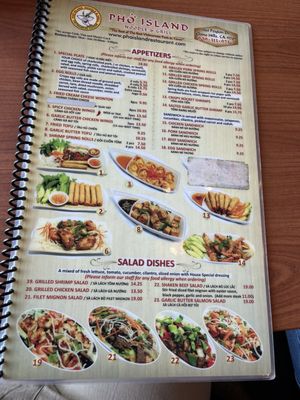 Menu photo 6 Pho Island Chino Hills, CA