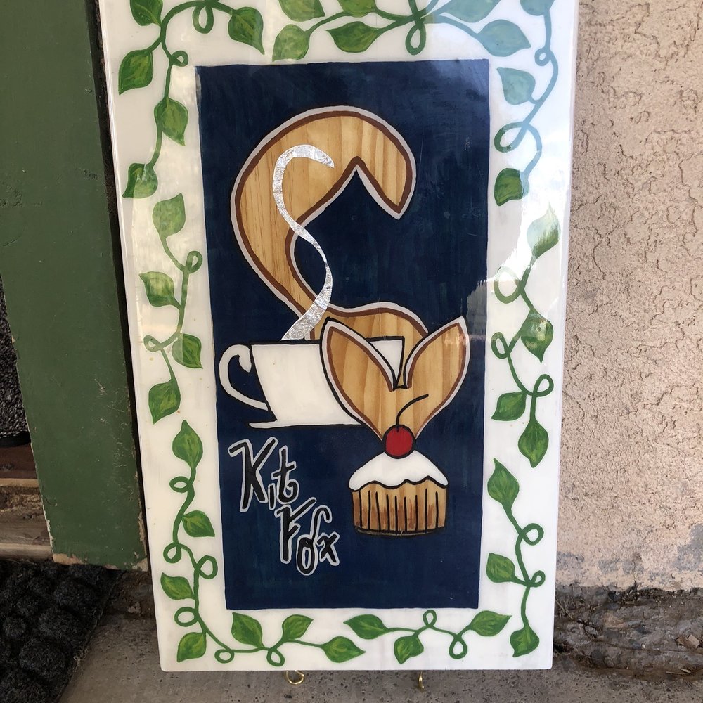 Kit Fox Cafe - Kit Fox Cafe Sign out front - Coffee & Tea Near Me - Tecopa, California Kit Fox Cafe - Kit Fox Cafe Sign out front - Coffee & Tea Near Me - Tecopa, California