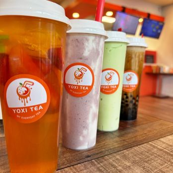 Yoxi Teatime - Super Fruit Tea Taro Smoothie Avocado Smoothie Brown Sugar Fresh Milk - Bubble Tea Near Me - Glendora, California