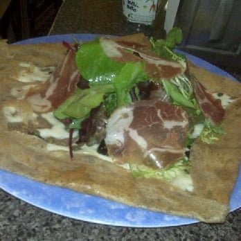 Meli-Melo - Crepe: salad, cured ham - Creperies Near Me - Greenwich, Connecticut Meli-Melo - Crepe: salad, cured ham - Creperies Near Me - Greenwich, Connecticut