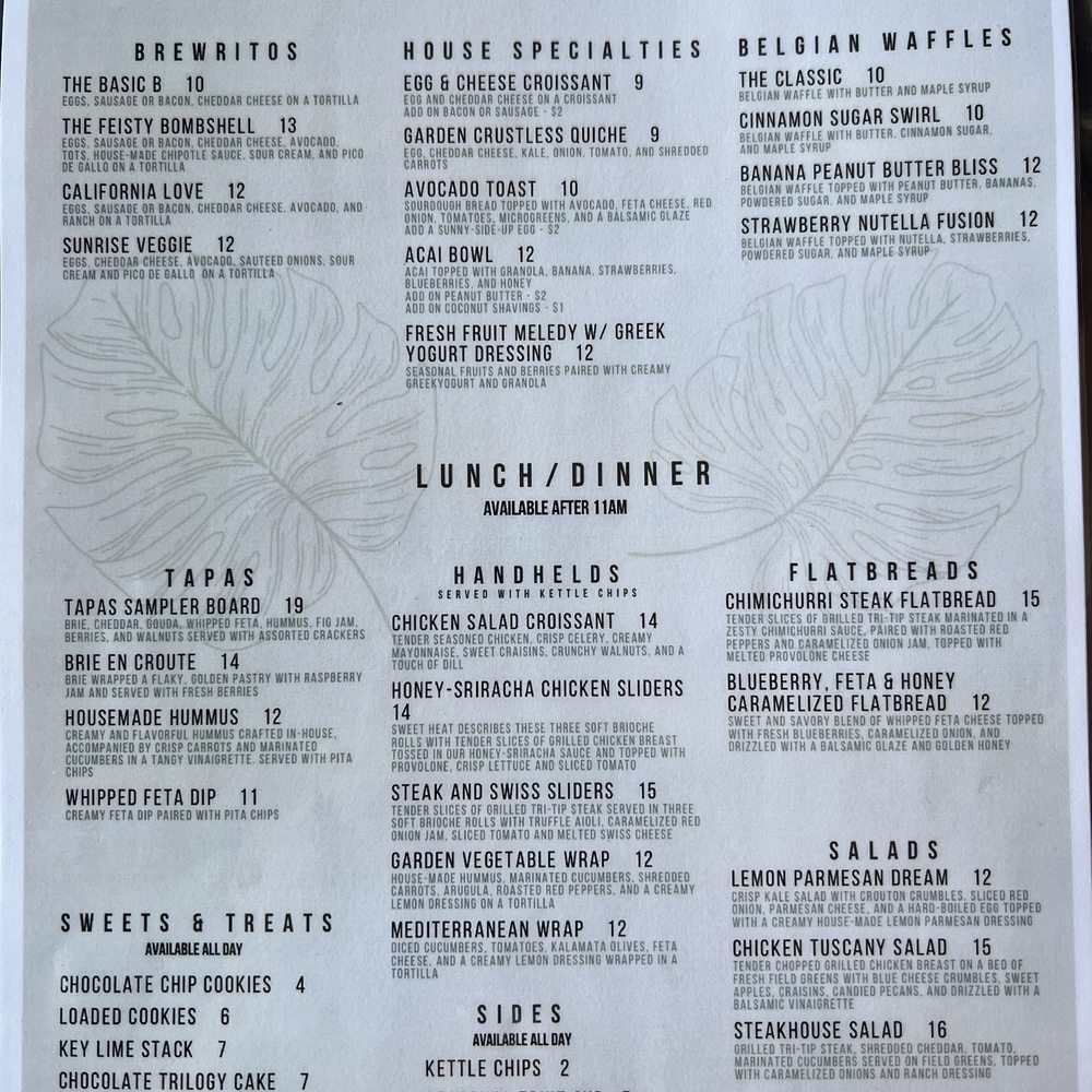 Menu Menu