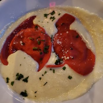 Slice of Italy - Seafood Ravioli with marinara sauce - Pizza Near Me - Bakersfield, California Slice of Italy - Seafood Ravioli with marinara sauce - Pizza Near Me - Bakersfield, California