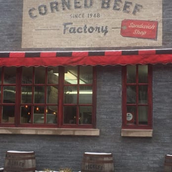 Corned Beef Factory - Outside entrance off Lake. - Sandwiches Near Me - Maywood, Illinois