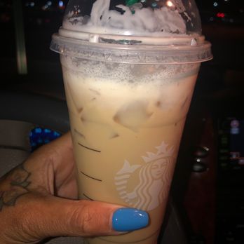 Starbucks - Iced white chocolate mocha size venti - Coffee & Tea Near Me - Colorado Springs, Colorado Starbucks - Iced white chocolate mocha size venti - Coffee & Tea Near Me - Colorado Springs, Colorado