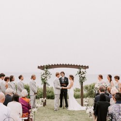Mattituck Florist - the arbor was stunning! even in the fog and wind