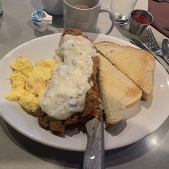 Tally's Silver Spoon - Chicken fried steak breakfast - Desserts Near Me - Rapid City, South Dakota