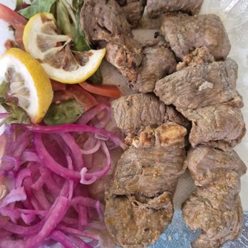 Uzbegim - Lamb and beef kebab that took over an hour to bring. - Uzbek Near Me - San Francisco, California Uzbegim - Lamb and beef kebab that took over an hour to bring. - Uzbek Near Me - San Francisco, California