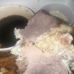 Over done and dried out French Dip sandwich from The White Chocolate Grill Delivered on time from Uber Eats. Unsatisfactory. Dr Over done and dried out French Dip sandwich from The White Chocolate Grill Delivered on time from Uber Eats. Unsatisfactory. Dr