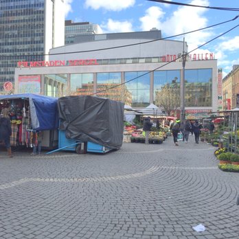 Hötorget - Cinema multiplex Filmstaden Sergel in the background - Fruits & Veggies Near Me - Stockholm, Alberta