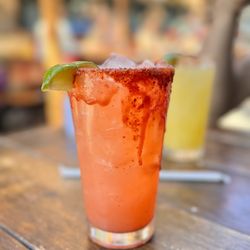 Taqueria Los Puñales - Strawberry Margarita