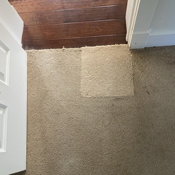 Moser Carpet Repairs - Yes the hole in the carpet is fixed, but was this really worth $300? - Carpeting Near Me