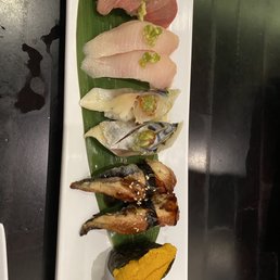 Yummy nigiri sushi
