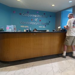 California Institute of CardioVascular Health - The front desk of California Institute of Cardiovascular Health.