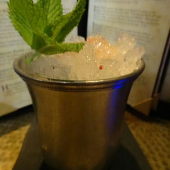 Bound - Sergeant Pepper - Bowmore 12 Year whisky, apricot brandy, fresh mint, crushed pink peppercorn and ginger ale - Bars Near Me - Las Vegas, Nevada Bound - Sergeant Pepper - Bowmore 12 Year whisky, apricot brandy, fresh mint, crushed pink peppercorn and ginger ale - Bars Near Me - Las Vegas, Nevada