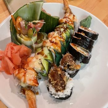 Jun's Authentic Japanese - Dragon, fire shrimp, spider crab - Japanese Near Me - Prairie Village, Kansas