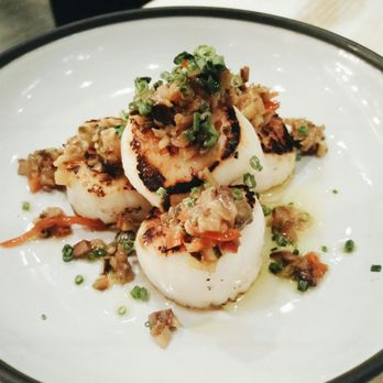 Oddfish - Seared Scallops ($22) - Seafood Near Me - Vancouver, British Columbia Oddfish - Seared Scallops ($22) - Seafood Near Me - Vancouver, British Columbia