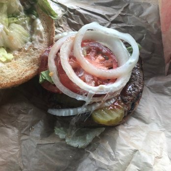 Burger King - When you ask for No onions and Tomatoes and you get Onions,Tomatoes and plastic wrap....... - Burgers Near Me - Brewster, New York