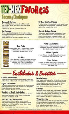 Menu photo 6 Maria Rita's Tex-Mex Houston, TX Menu photo 6 Maria Rita's Tex-Mex Houston, TX