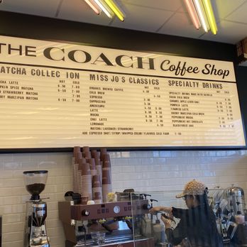 The Coach Coffee Shop - Menu - Coffee & Tea Near Me - Tinton Falls, New Jersey The Coach Coffee Shop - Menu - Coffee & Tea Near Me - Tinton Falls, New Jersey