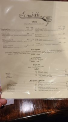 Menu photo 4 Annabelle's Pastaria Brooklyn, NY Menu photo 4 Annabelle's Pastaria Brooklyn, NY