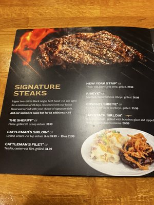 Menu photo 2 Cattleman's Roadhouse Shelbyville, KY
