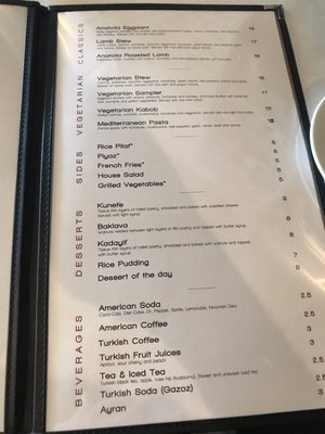 Menu photo 7 Anatolia Nashville, TN