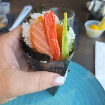 Wave Sushi - Alaska hand roll - mmmm! - Asian Fusion Near Me - Maitland, Florida Wave Sushi - Alaska hand roll - mmmm! - Asian Fusion Near Me - Maitland, Florida