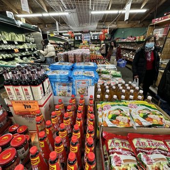 Lam's Seafood Market - a variety of food items - Seafood Markets Near Me - Seattle, Washington