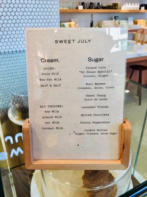 Menu photo 6 Sweet July Oakland, CA Menu photo 6 Sweet July Oakland, CA