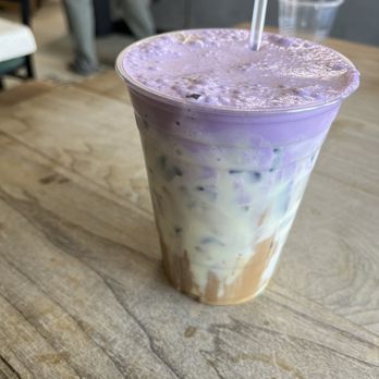 Uncharted Adventures Cafe - Vietnamese Iced Coffee with cold foam - Coffee & Tea Near Me - Bakersfield, California