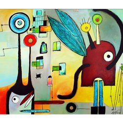 Galerie Inspire Art - Gegenwartskunst von Yosi Losaij auf https://www.inspire-art.de/kuenstler/yosi-losaij/
