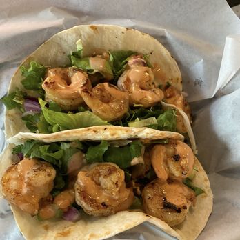 Fusion Lounge Bar & Grill - 2 Grilled shrimp tacos - Asian Fusion Near Me - Redding, California Fusion Lounge Bar & Grill - 2 Grilled shrimp tacos - Asian Fusion Near Me - Redding, California