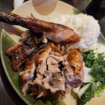 Asian Kitchen - roasted duck with rice and batchoy $18...duck was too salty... - Asian Fusion Near Me - Brooks, California Asian Kitchen - roasted duck with rice and batchoy $18...duck was too salty... - Asian Fusion Near Me - Brooks, California