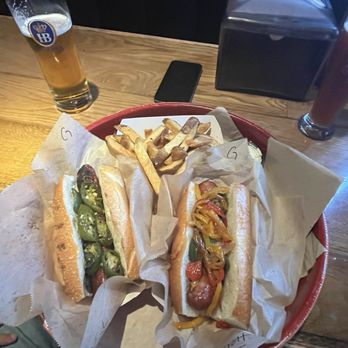 Wursthaus - Spicy Polish Sausage Chicken Jalapeo Sausage Belgian Fries - Pubs Near Me - Santa Ana, California Wursthaus - Spicy Polish Sausage Chicken Jalapeo Sausage Belgian Fries - Pubs Near Me - Santa Ana, California