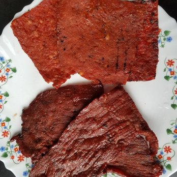 Ling Kee Beef Jerky - Quarter pound Spicy beef and quarter pound spicy chicken jerky - Chinese Near Me - New York, New York Ling Kee Beef Jerky - Quarter pound Spicy beef and quarter pound spicy chicken jerky - Chinese Near Me - New York, New York