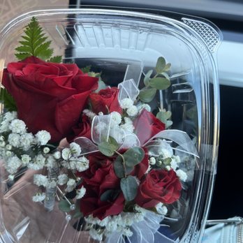 Boulevard Florist - Red Prom Corsages - Florists Near Me - Westminster, California