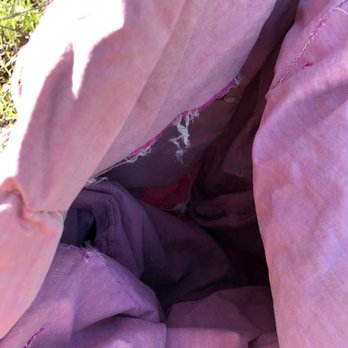 EcoClean Green Dry Cleaner & Laundry - Missing feathers and damage! - Sewing & Alterations Near Me - Austin, Texas