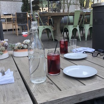 Harbor House - The hibiscus iced tea. - New American Near Me - Los Angeles, California