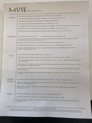 Menu photo 3 Muse Anchorage, AK