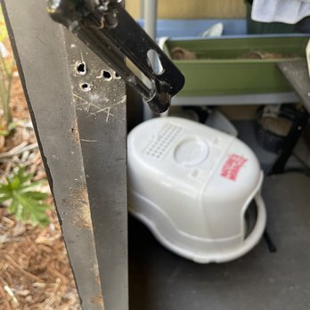 Alafaya Woods - They for whatever reason had to break our back porch door - Apartments Near Me - Oviedo, Florida