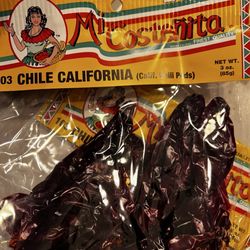 La Chaparrita Meat And Mexican Market - California chili pods