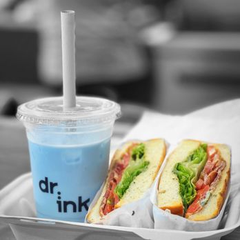 Dr.ink - Blue Drink and BLT Sando | @whaevaeats - Coffee & Tea Near Me - San Jose, California