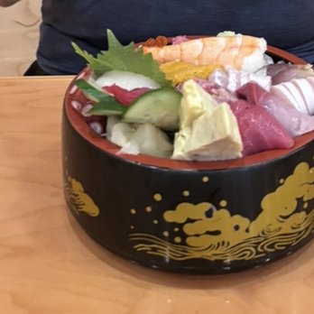 Sushi Kisen - Premium chirashi...! Already enjoyed the miso soup and kobachi (small appetizers). - Japanese Near Me - Arcadia, California Sushi Kisen - Premium chirashi...! Already enjoyed the miso soup and kobachi (small appetizers). - Japanese Near Me - Arcadia, California