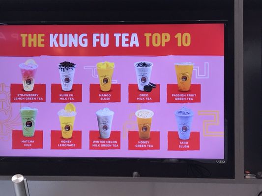 Menu photo 2 Kung Fu Tea Cincinnati, OH Menu photo 2 Kung Fu Tea Cincinnati, OH