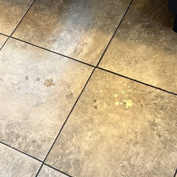 Zaxbys - Old soda on floor - sticky - Fast Food Near Me - Alexander City, Alabama